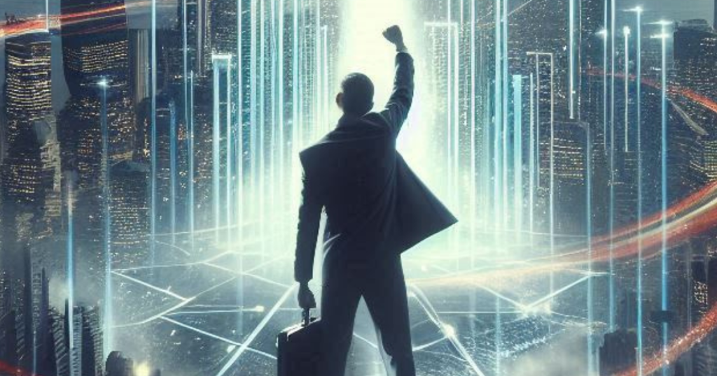 Business person succeeding in the title insdustry.